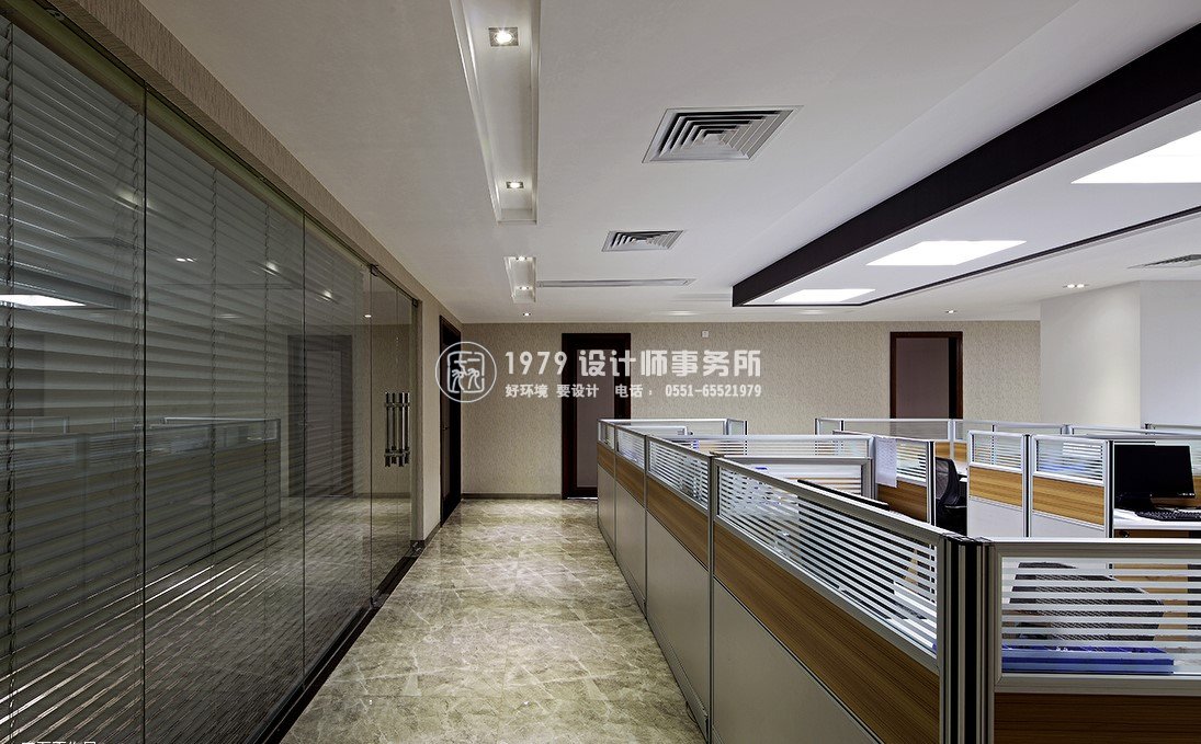 辦公室設計之南康華瑞地產(chǎn)辦公室設計辦公區(qū)域效果圖